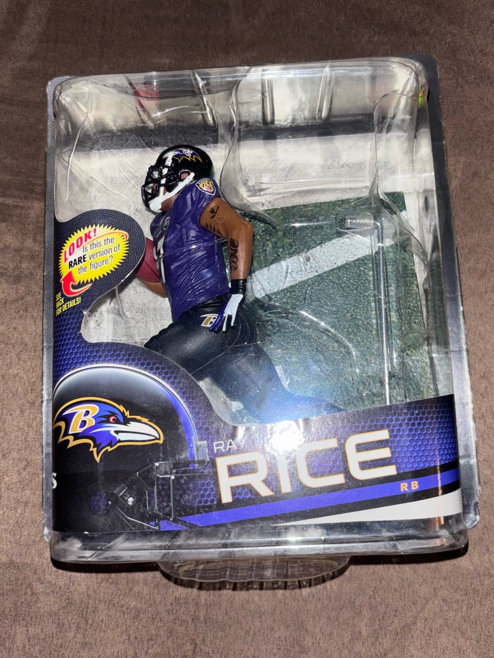 Baltimore Ravens Ray Rice Football Action Figure